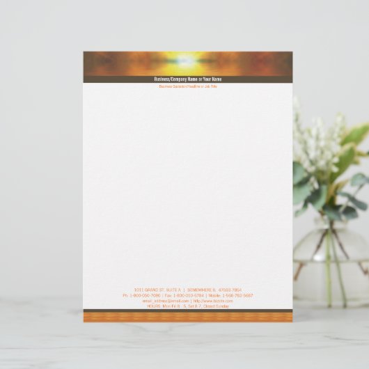 Sonne-doppelter Grenzbriefkopf Briefkopf (Stehend Vorderseite)