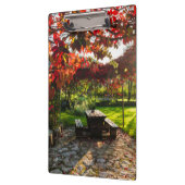 Sonne durch Herbstblätter, Kroatien Klemmbrett (Links)