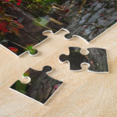 Sonne durch Herbstblätter, Kroatien Puzzle (Seite)