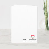 Sonne durch Sturmwolken strömen: Karte (Rückseite)