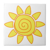 Sonne Fliese (Vorderseite)