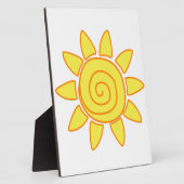 Sonne Fotoplatte (Seite)