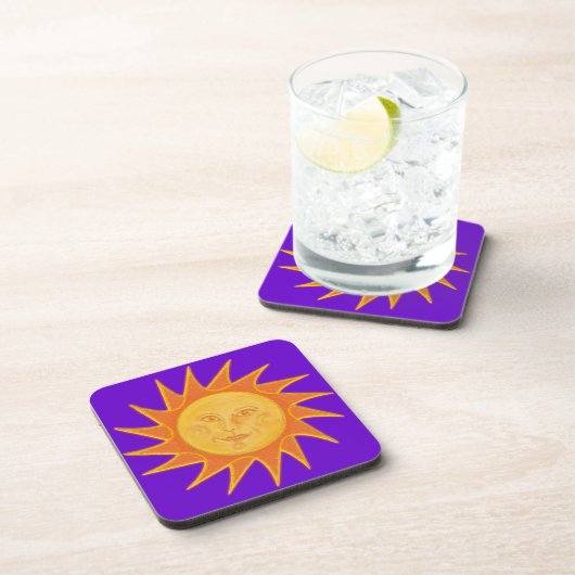 Sonne! Getränkeuntersetzer (Rechte Seite)
