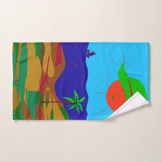 Sonne Handtuch (Handtuch)