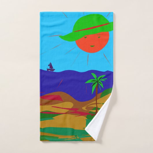 Sonne Handtuch (Handtuch)