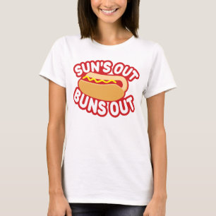 Sonne-heraus Brötchen heraus T-Shirt