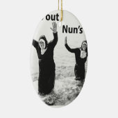 Sonne-heraus Nonnen heraus Keramik Ornament (Rechts)