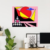 Sonne heraus poster (Heimbüro)