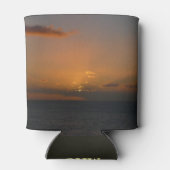 Sonne hinter Wolken II Seascape Dosenkühler (Rückseite)