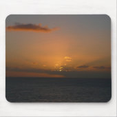 Sonne hinter Wolken II Seascape Mousepad (Vorne)