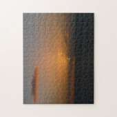 Sonne hinter Wolken II Seascape Puzzle (Vertikal)