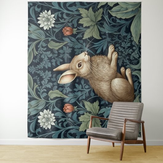 Sonne im Jugendstil des Waldes Wandteppich (Beispiel)