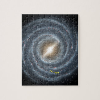 Sonne in der Milchstraße NASA Puzzle