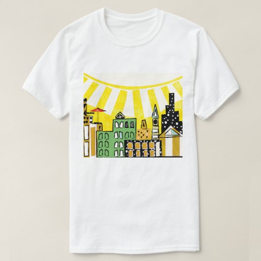 SONNE IN DER STADT! T-Shirt (Design vorne)