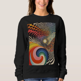 Sonne in einem anderen Kunstbild Sweatshirt