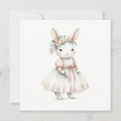 Sonne in einem Kleid Einladung (Vorderseite)