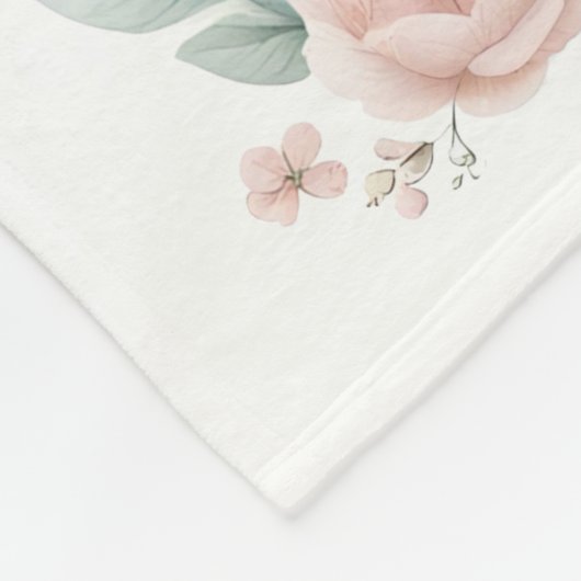 Sonne in einem Kleid Fleecedecke (Ecke)