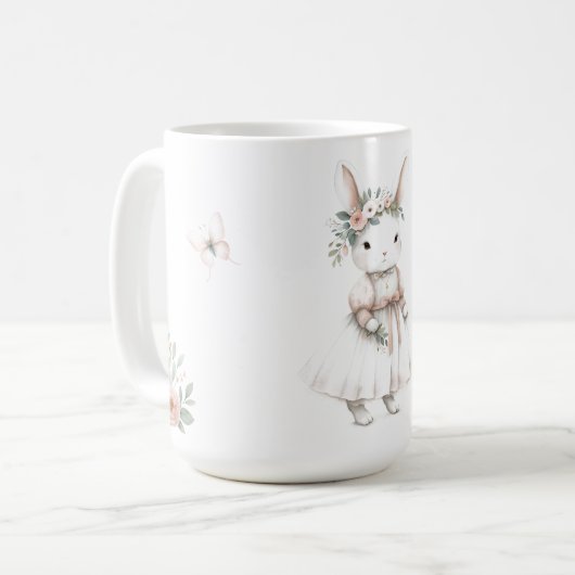 Sonne in einem Kleid Kaffeetasse (Vorderseite Links)