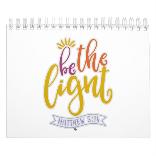 Sonne ist ein Licht in dieser Welt Kalender (Titelbild)