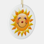 Sonne Keramik Ornament (Rechts)