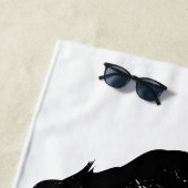 Sonne Langsam, Schatten Stark Strandtuch (Beispiel)