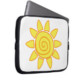 Sonne Laptopschutzhülle (Vorne Rechts)