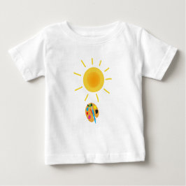 Sonne malen baby t-shirt