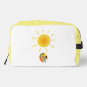 Sonne malen waschbeutel (Rückseite)