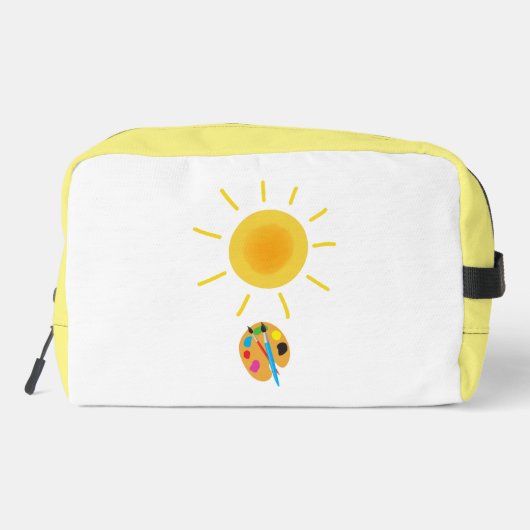 Sonne malen waschbeutel (Rückseite)