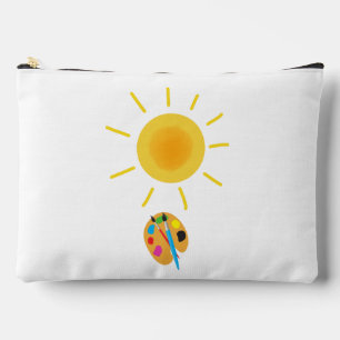 Sonne malen zubehörtasche