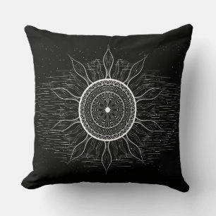 Sonne Mandala 2 Kissen