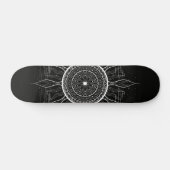 Sonne-Mandala 2 Skateboard (Horizontal)
