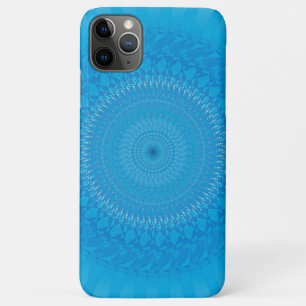 Sonne Mandala Hellblau Case-Mate iPhone Hülle