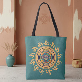 Sonne Mandala Tasche