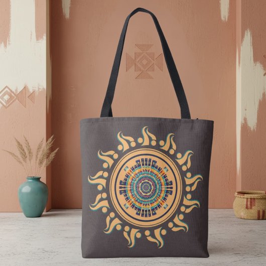 Sonne Mandala Tasche