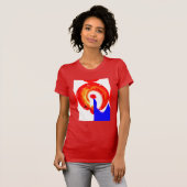 Sonne, Meer und Urlaubsspaß T-Shirt (Vorne ganz)