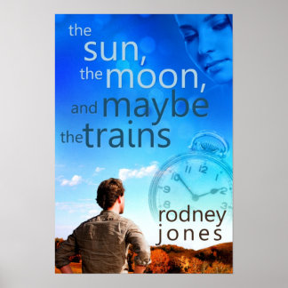 Sonne, Mond, Bahnposter Poster