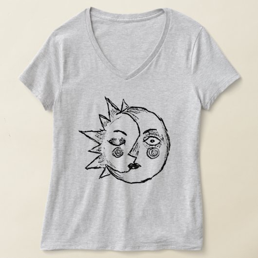 Sonne & Mond T-Shirt (Ablage )