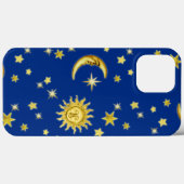Sonne, Mond und Sterne Case-Mate iPhone Hülle (Rückseite (Horizontal))