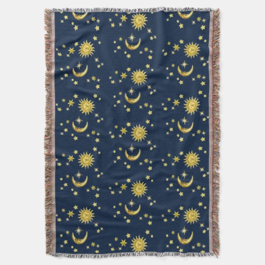 Sonne, Mond und Sterne Decke (Vorderseite Vertikal)