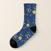 Sonne, Mond und Sterne Socken (Links - Außen)