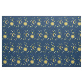 Sonne, Mond und Sterne Stoff (Fat Quarter (45,7 x 55,9 cm))