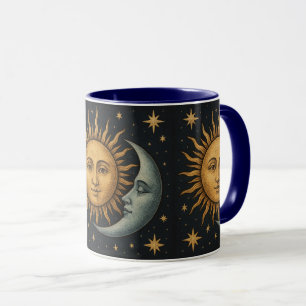 Sonne, Mond und Sterne Tasse