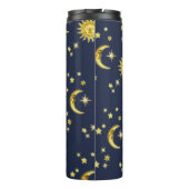 Sonne, Mond und Sterne Thermosbecher (Rückseite)
