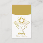 Sonne & Mond Visitenkarte (Vorderseite)