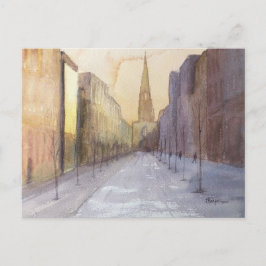 SONNE MORGEN, POSTKARTE