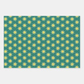 Sonne Muster Geschenkpapier Set (Vorderseite)