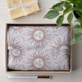 Sonne-Muster Seidenpapier (Geschenk)