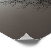 Sonne, Nebel, Baum - Ohio Poster (Ecke)