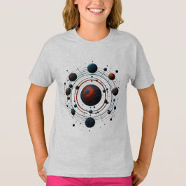 Sonne, Planet, Raum, Galaxie, Mond T-Shirt